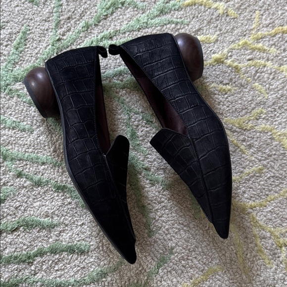 Jeffery Campbell Viona sculptural suede loafers 5.5 - Picture 3 of 8